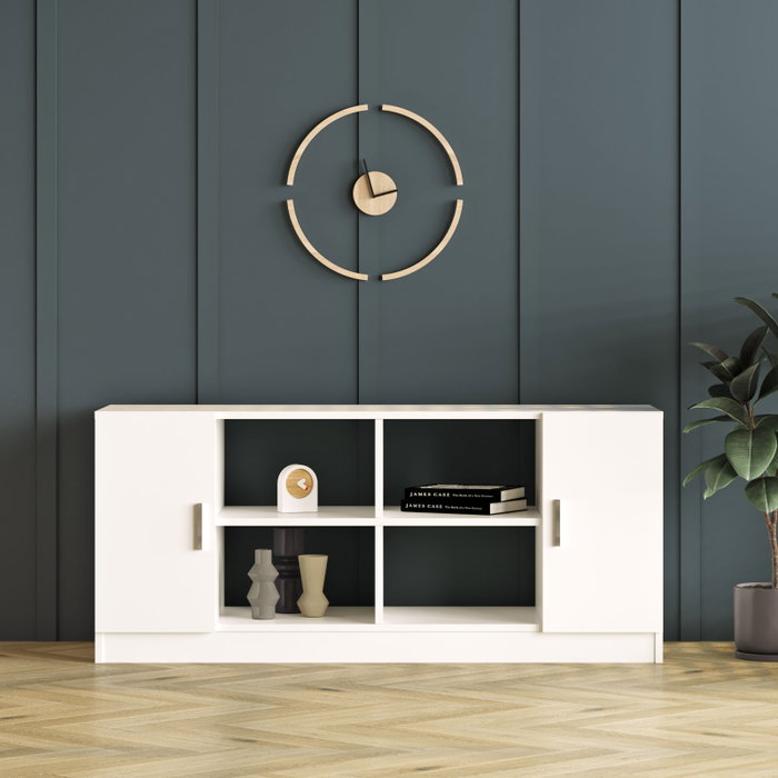 Hanah Home Vo15-W Juego de muebles de oficina blanco